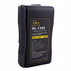 rolux-rl-130s-130wh-li-ion-rechargeable-battery-sony-v-mount-for-video-camera-1943